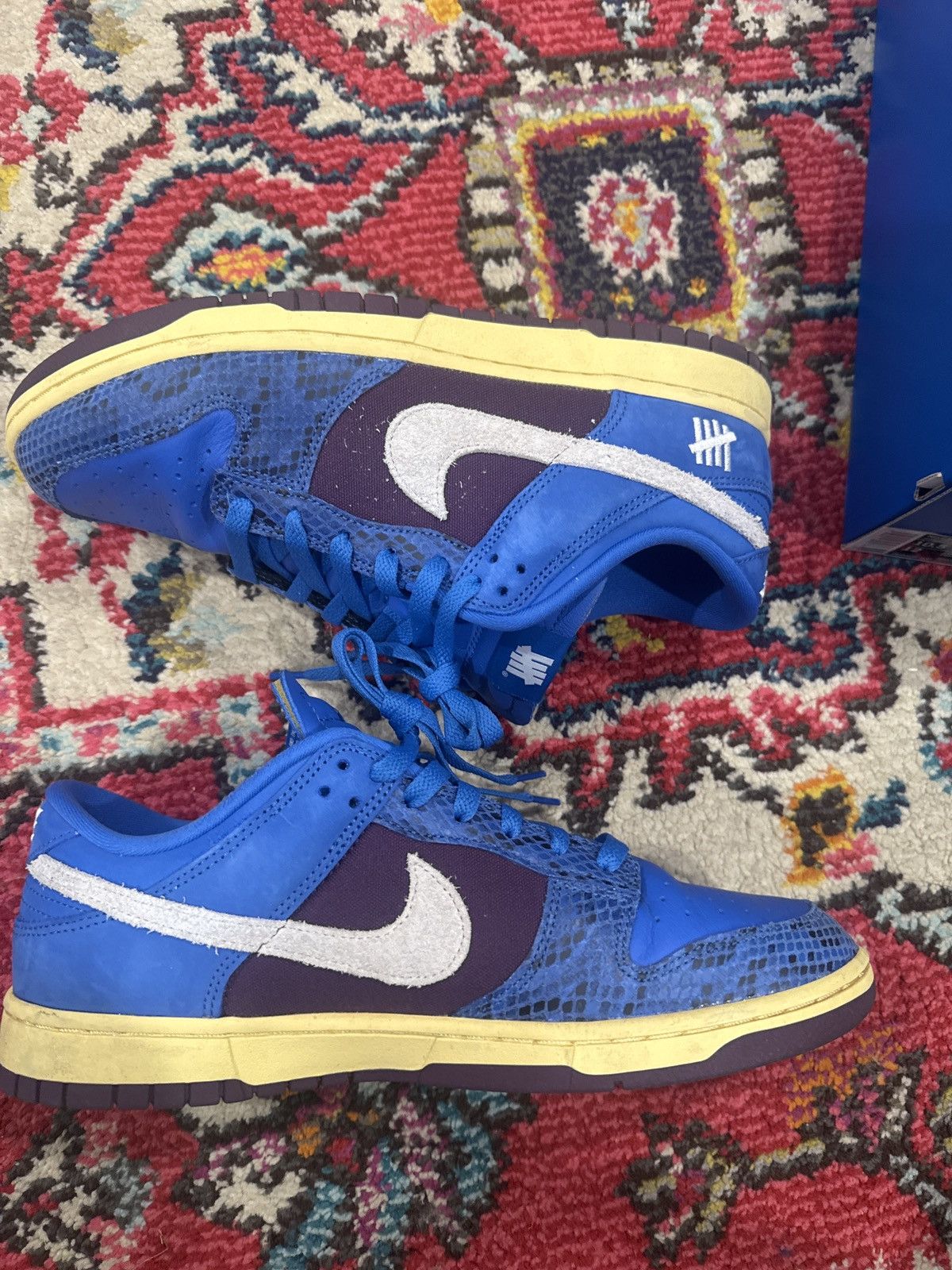 Nike Nike Undefeated 5 on it dunk size 10.5 Size US 10.5 / EU 43-44 - 2 Thumbnail