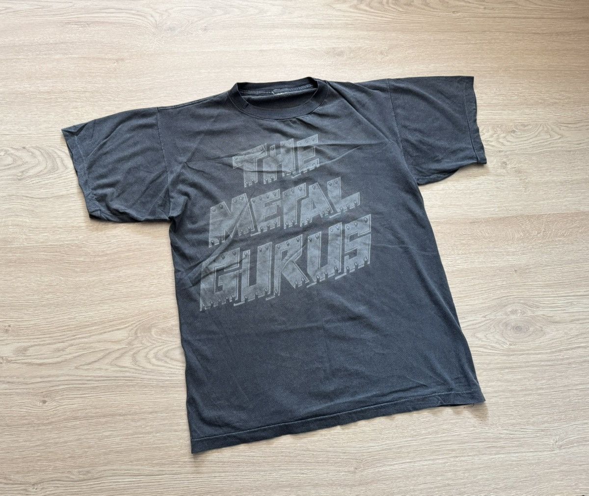 Band Tees Vintage 80’s 1989 UK Tour Metal Gurus Faded Rock T-Shirt Size US M / EU 48-50 / 2 - 1 Thumbnail