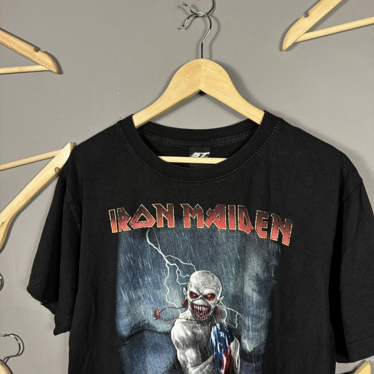 Band Tees × Iron Maiden × Vintage Vintage 00s Iron Maiden Band T-shirt Size US L / EU 52-54 / 3 - 5 Thumbnail