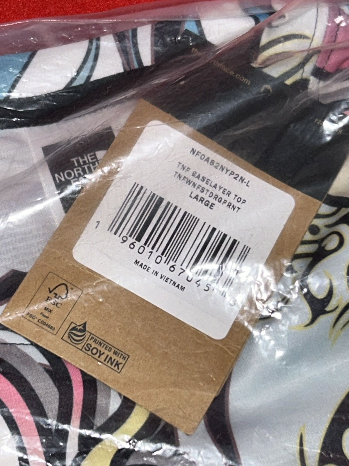 Supreme × The North Face Supreme The North Face Base Layer L/S Top FW22 Multicolor Size US L / EU 52-54 / 3 - 2 Thumbnail
