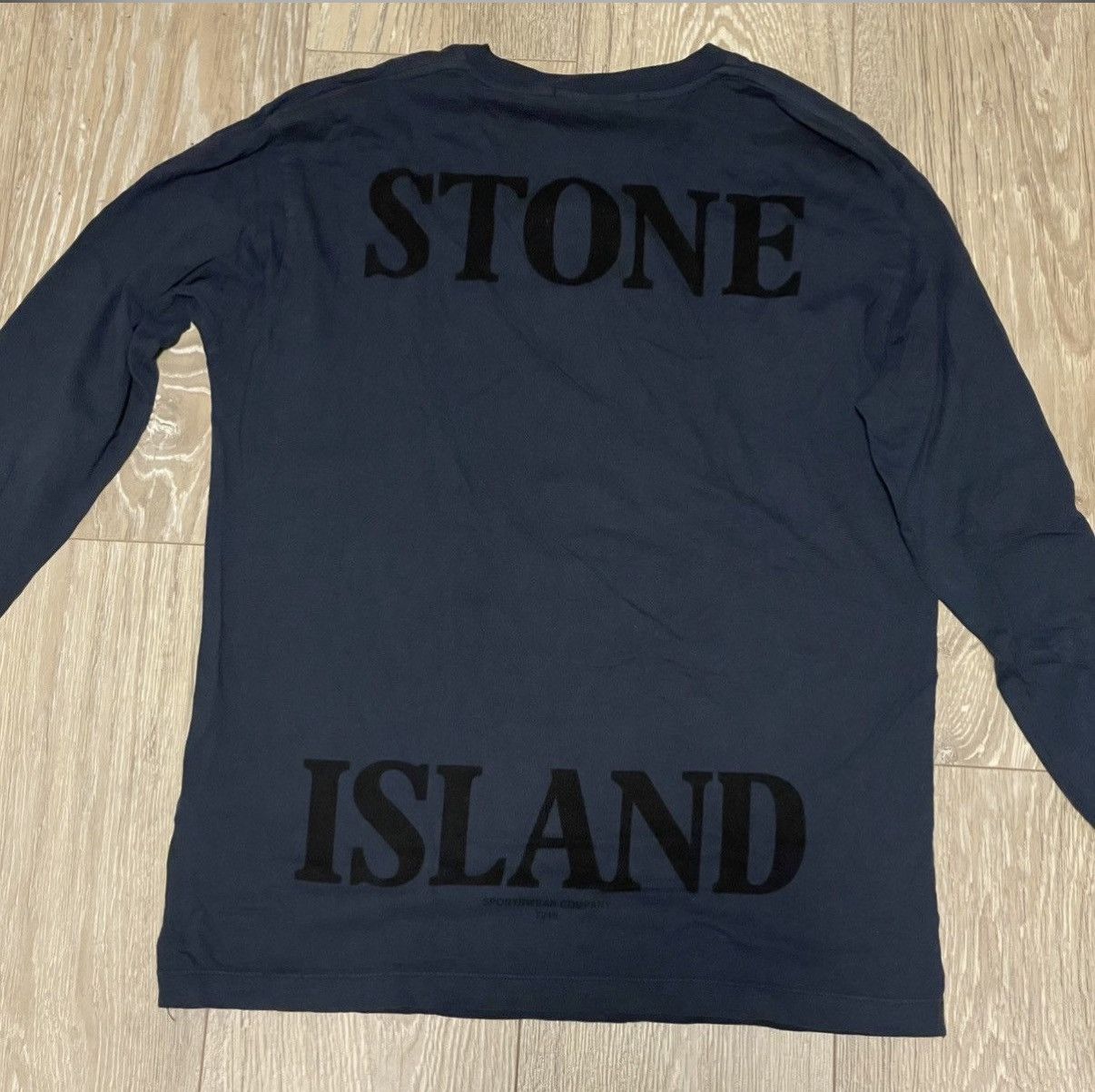 Stone Island Stone Island 2020 Graphic Spellout Longsleeve Shirt Size US L / EU 52-54 / 3 - 2 Thumbnail