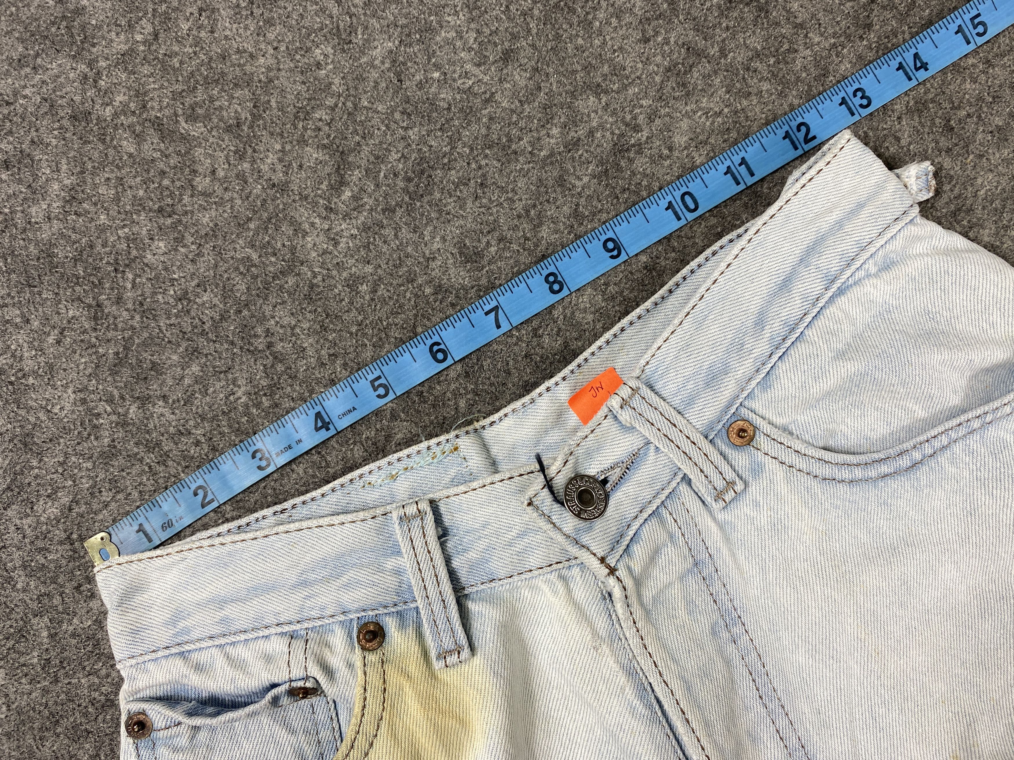 Japanese Brand W25 Light Wash Vintage Levi's 501 USA 25x27 Denim -JN2310 Size US 26 / EU 42 - 5 Thumbnail