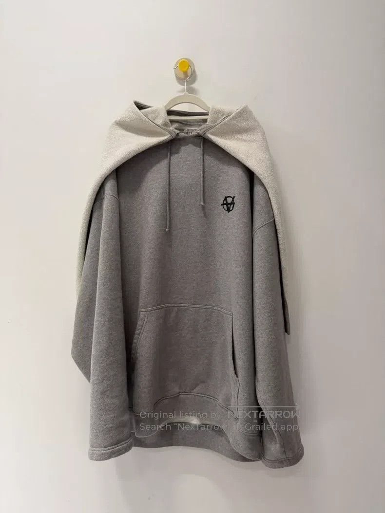 Vetements Vetements 19FW Incognito Mask Anarchism Hoodie - Grey Hidd Size US S / EU 44-46 / 1 - 2 Thumbnail