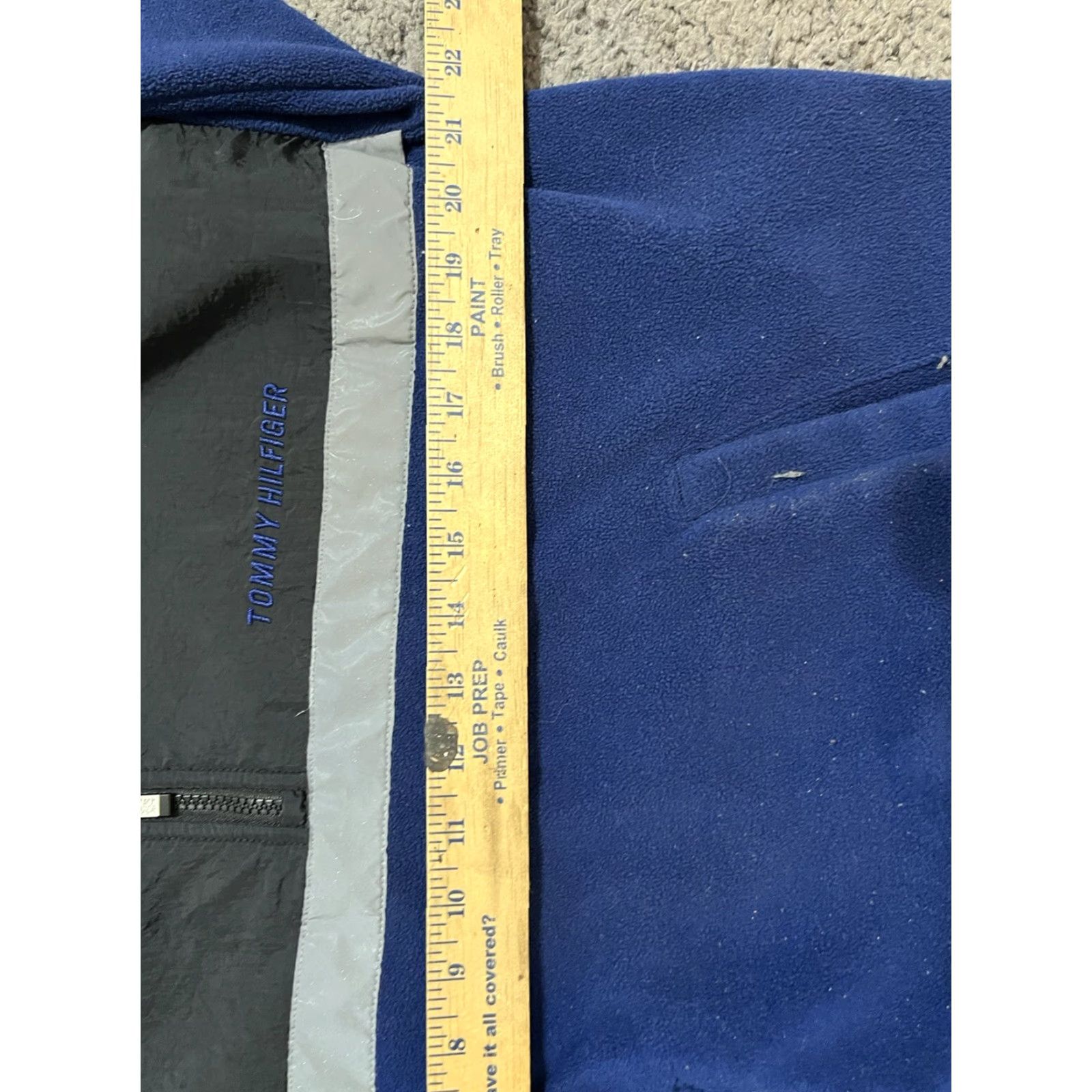 Tommy Hilfiger Tommy Hilfiger Sport Women's 1/4 Zip Pullover Microfleece Reflective Navy Blue M/Blue Reflective 1/4 Zip Pullover Sports Activewear Hoodie Size M / US 6-8 / IT 42-44 - 5 Thumbnail