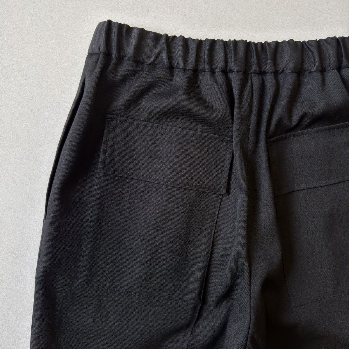 Jil Sander A/W 21 Wide Leg Black Wool Utility Trousers Size US 32 / EU 48 - 14 Thumbnail