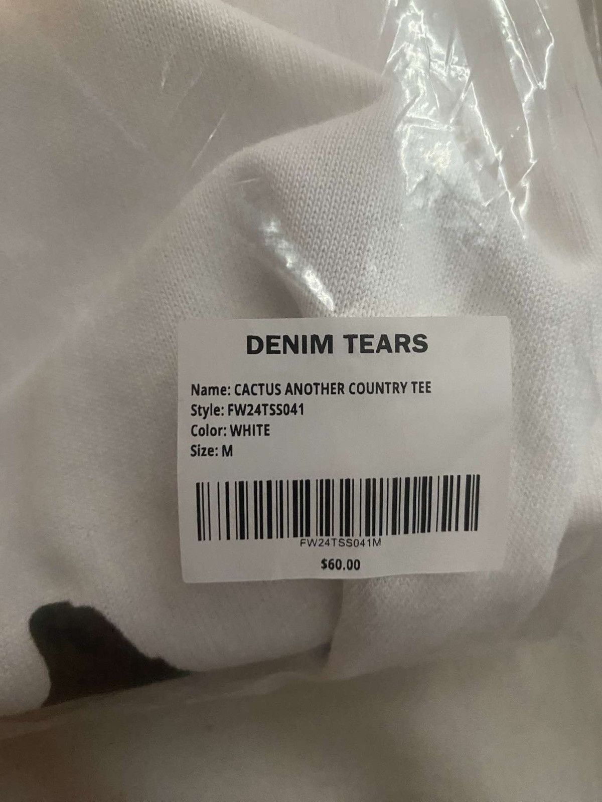 Cactus Plant Flea Market × DENIM TEARS Cactus Tears Another Country Tee Size US M / EU 48-50 / 2 - 8 Thumbnail