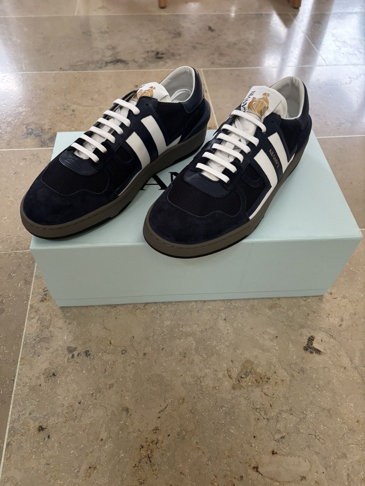 Lanvin Lanvin Sneaker Navy Size US 8 / EU 41 - 1 Thumbnail