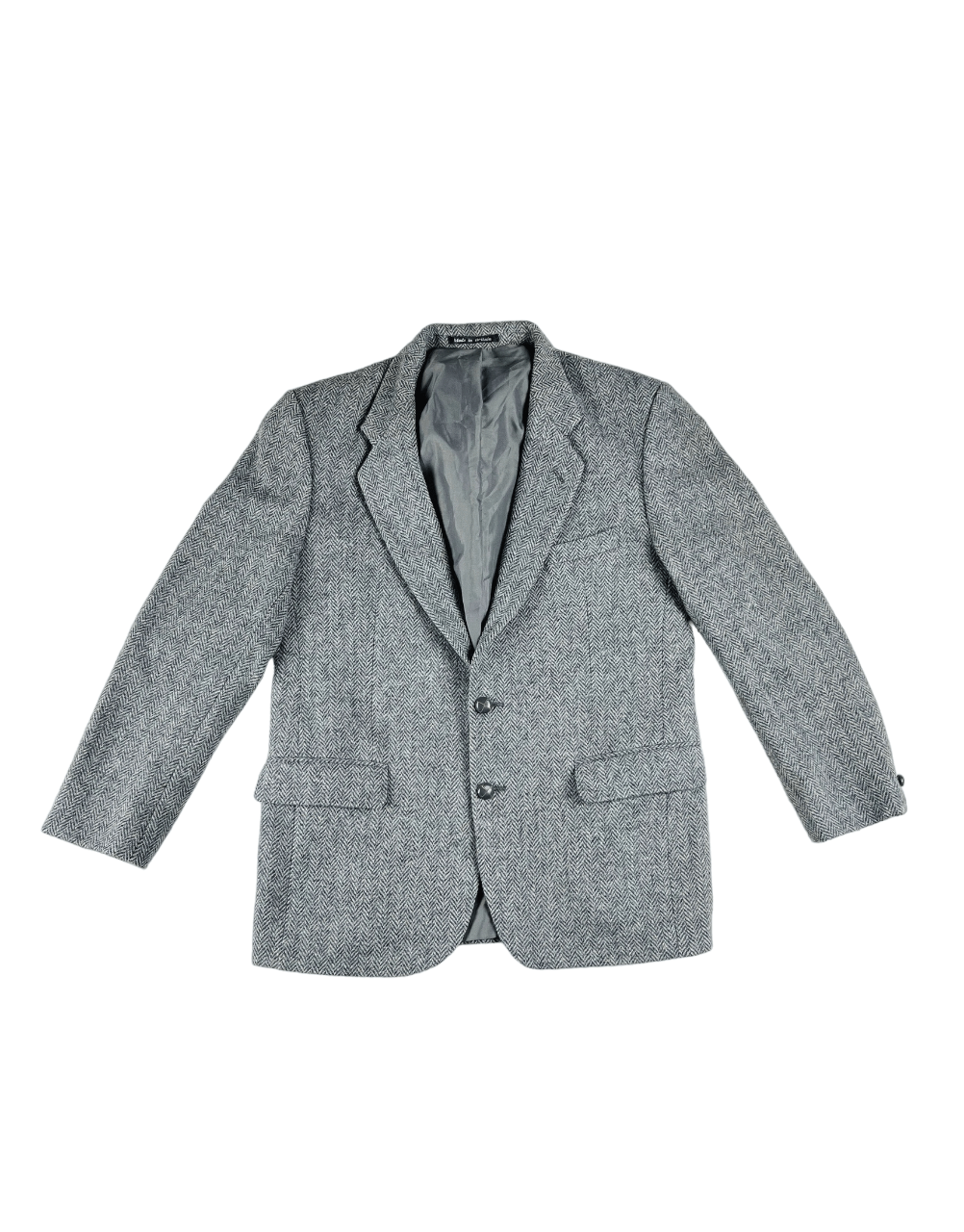 Harris Tweed × Vintage Vintage Harris Tweed Wool Blazer L Size 50R - 1 Thumbnail