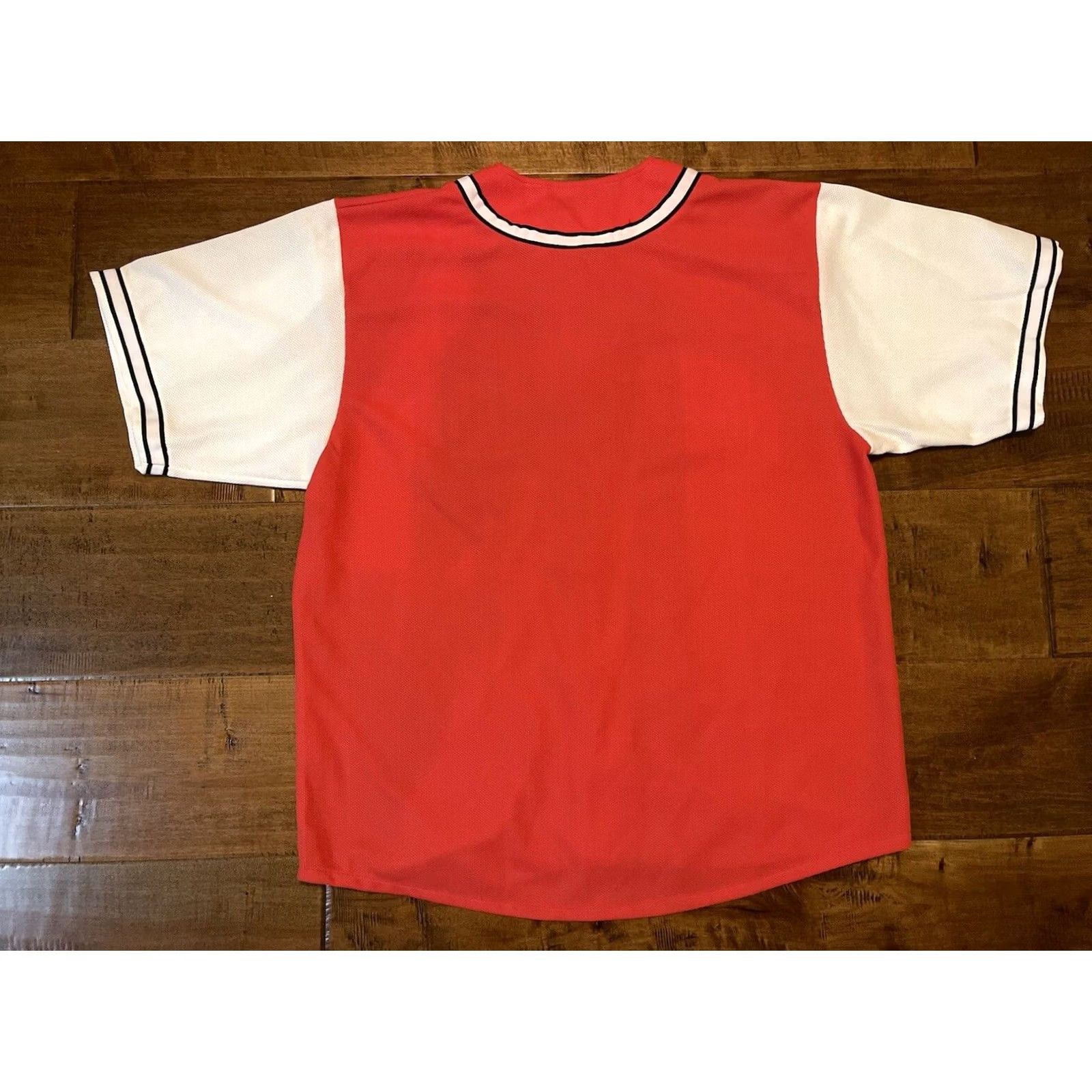 Guess VINTAGE GUESS Sport USA Red White Baseball Jersey Men's 2XL XXL Size US XXL / EU 58 / 5 - 4 Thumbnail