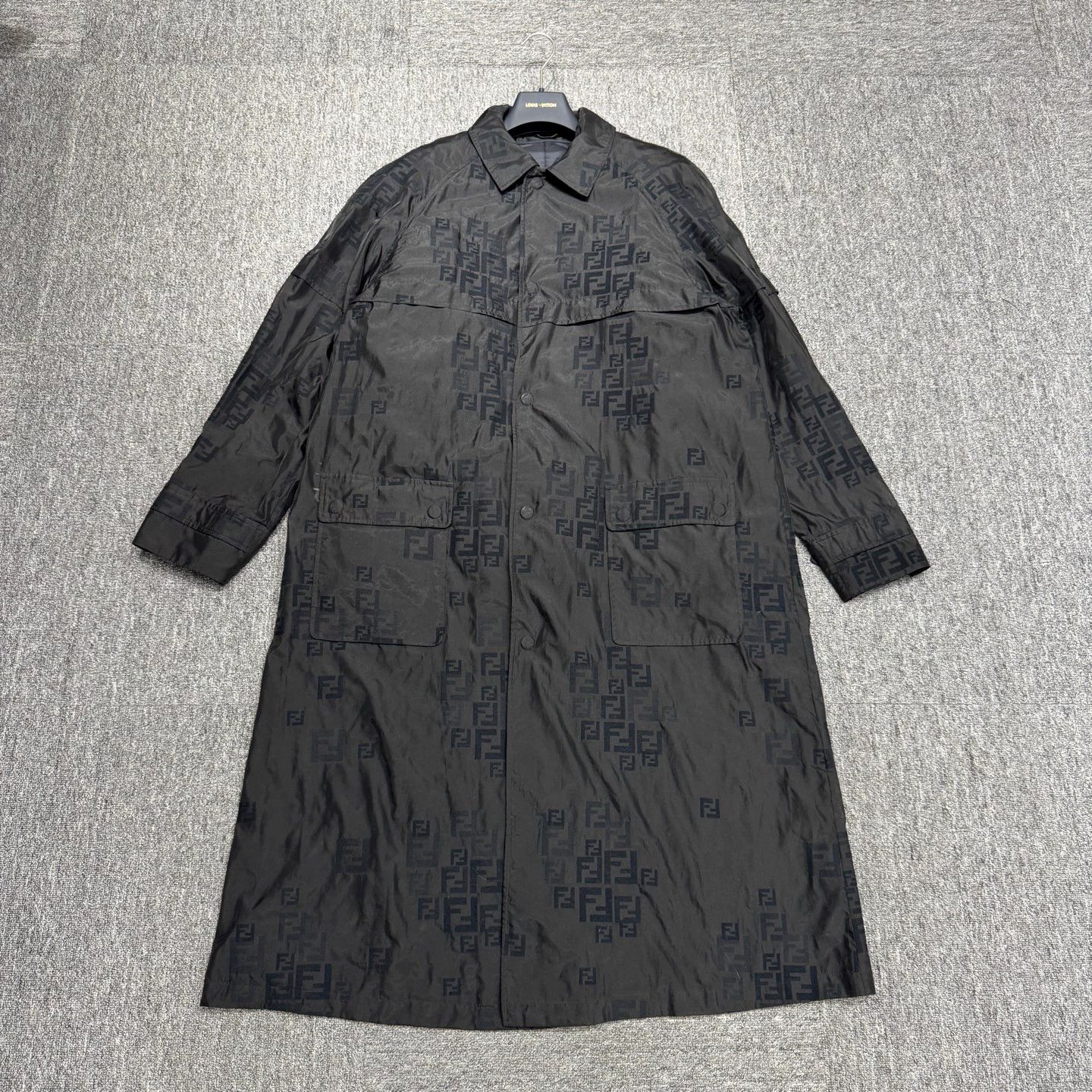 Fendi Fendi FF All-Over Print Detachable Trench Coat 48 Size US M / EU 48-50 / 2 - 1 Thumbnail