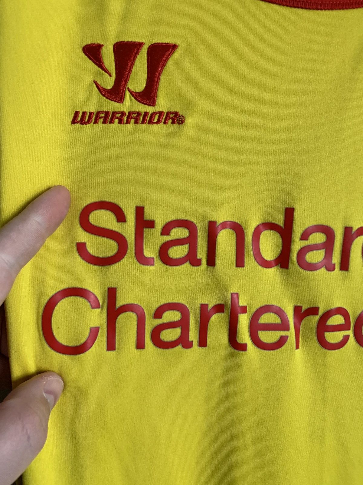 Warrior Liverpool FC 2014 2015 away soccer football shirt jersey Size US M / EU 48-50 / 2 - 5 Thumbnail