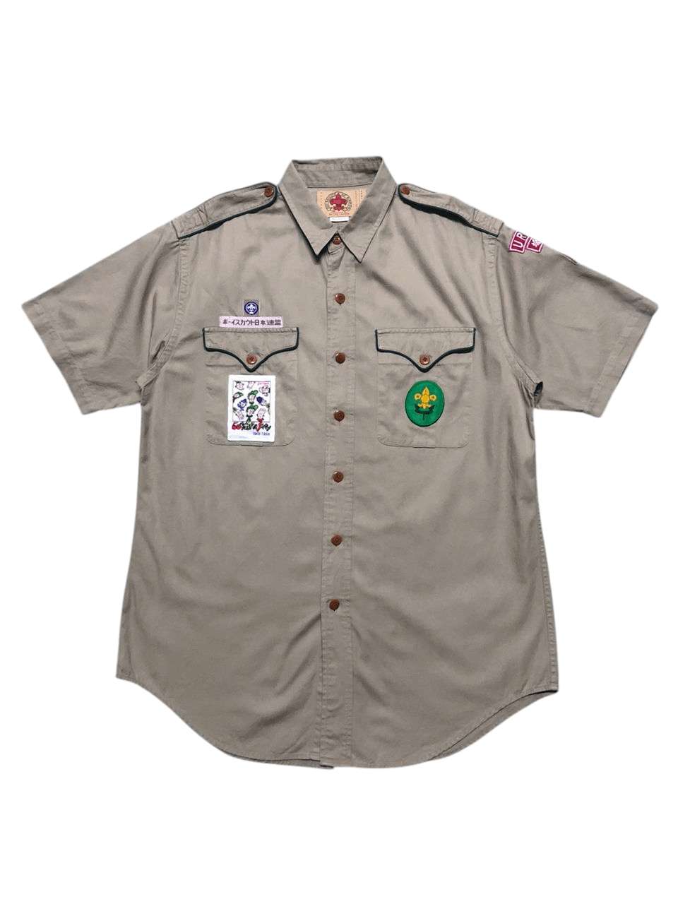 Boycott × Polo Ralph Lauren × Ralph Lauren Ralph Lauren x Boys Scout Nippon Shirt Military Style Size US M / EU 48-50 / 2 - 1 Thumbnail