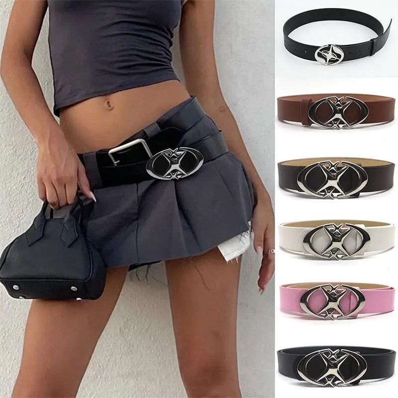 Vintage Moon Star Buckle Belt Size ONE SIZE - 8 Thumbnail