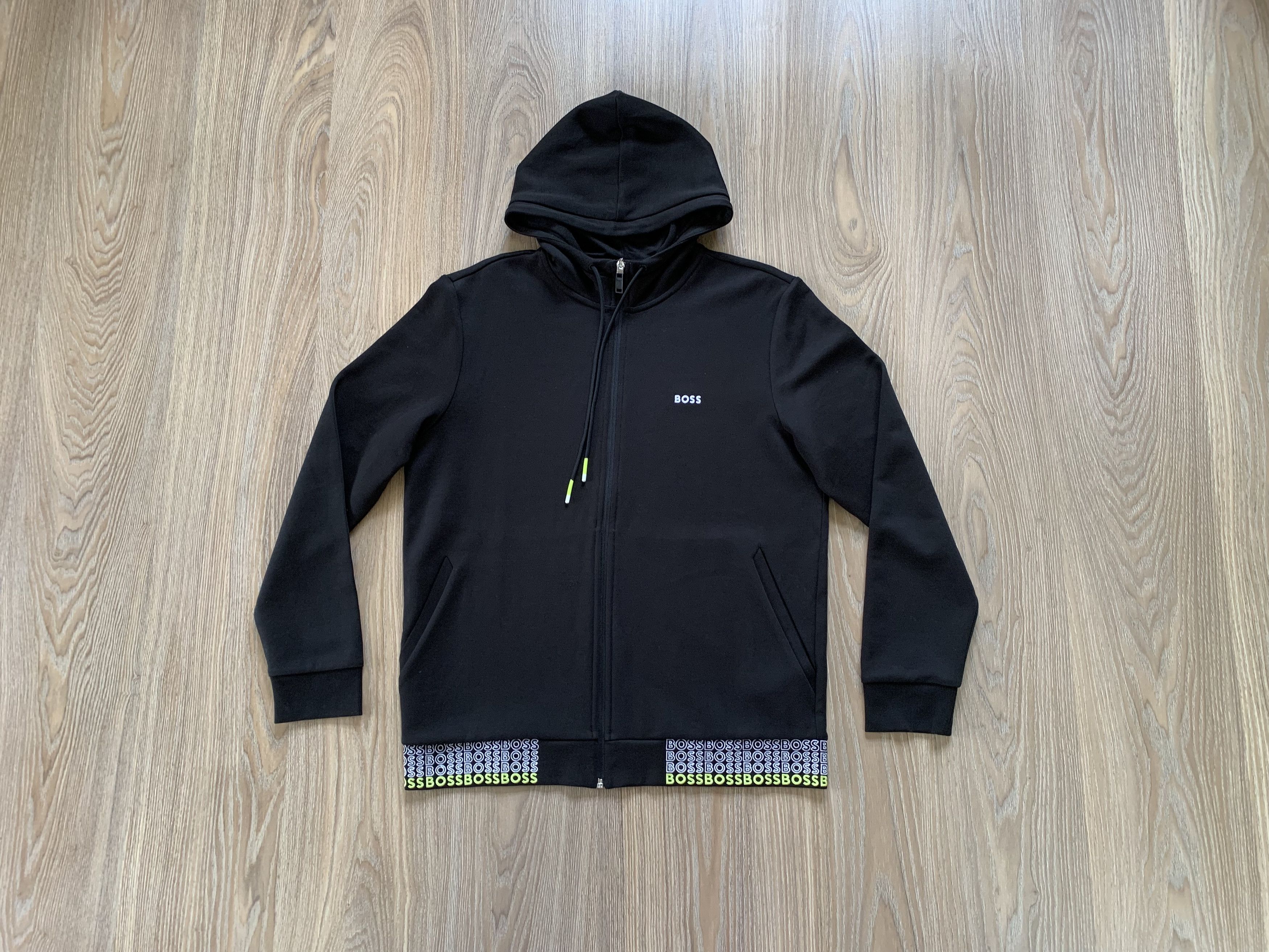Hugo Boss Hugo Boss Zip Hoodie With Embroidered Logos 2023 Size US L / EU 52-54 / 3 - 1 Thumbnail