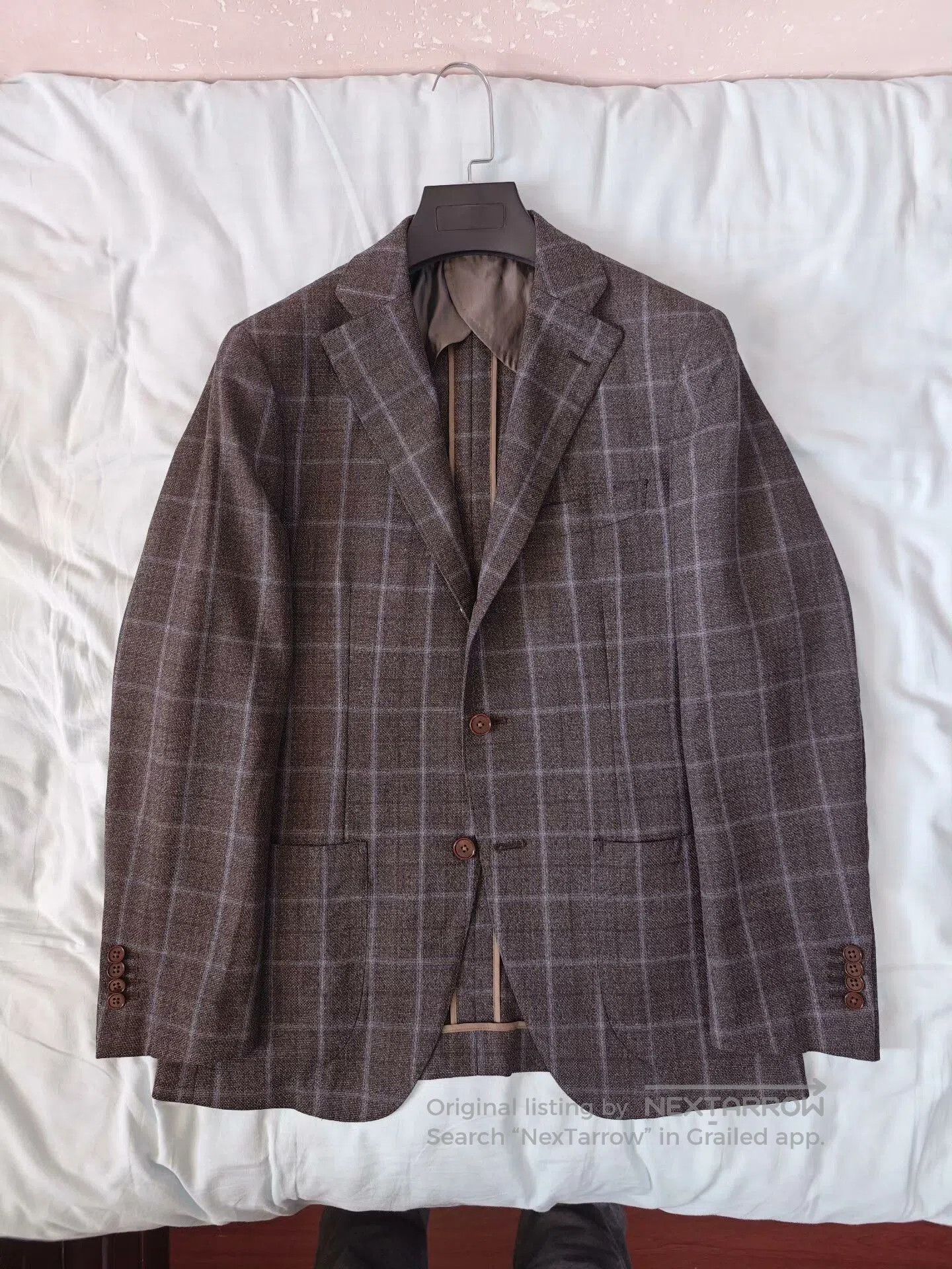 Japanese Brand Custom Wool Suit from Italy. Size US M / EU 48-50 / 2 - 5 Thumbnail