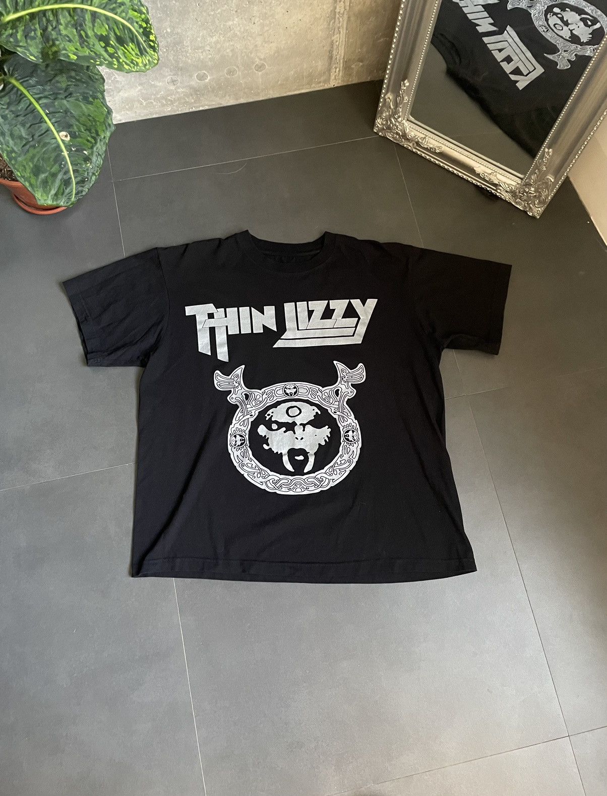 Band Tees × Vintage THIN LIZZY Vintage Tee Rock Metal Band 90’s Rare Punk Y2k Size US XL / EU 56 / 4 - 3 Thumbnail