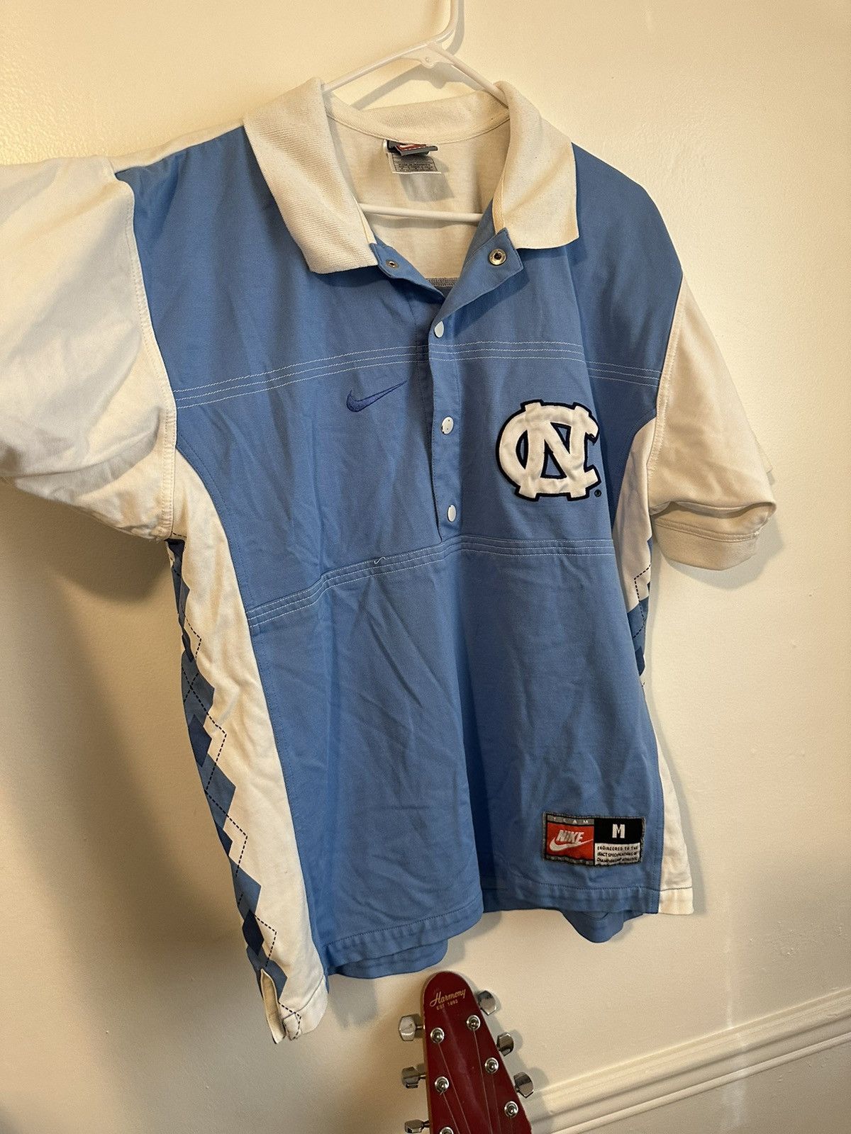 Nike Vintage UNC Nike Shooting Shirt Size US M / EU 48-50 / 2 - 4 Thumbnail