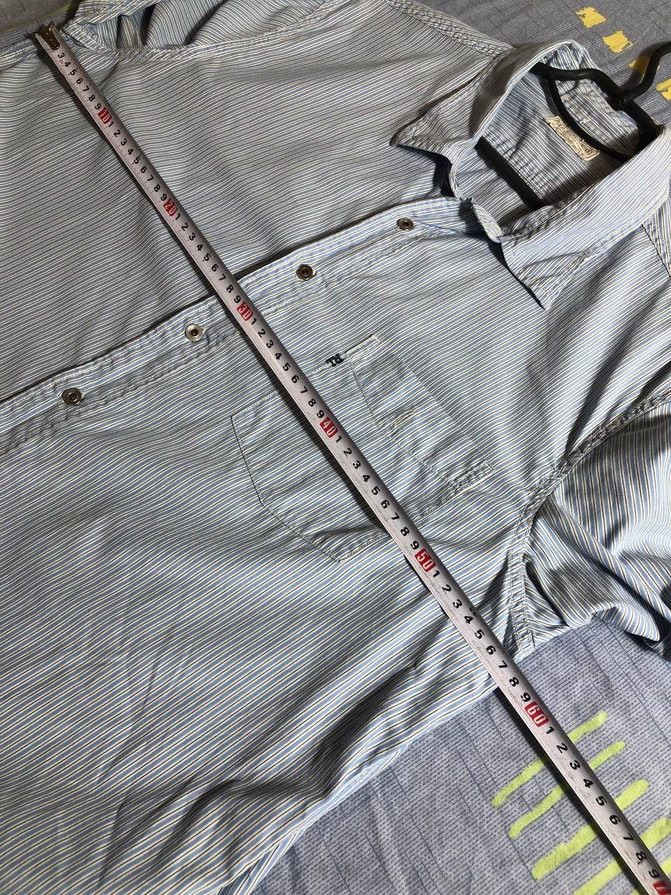 Polo Ralph Lauren × Ralph Lauren × Vintage Polo Ralph Lauren Vintage Mens Long Sleeve Striped Shirt Size US XL / EU 56 / 4 - 10 Thumbnail