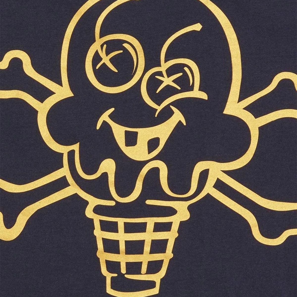 Billionaire Boys Club ICECREAM Cones & Bones T-Shirt Navy Medium Size US M / EU 48-50 / 2 - 3 Thumbnail