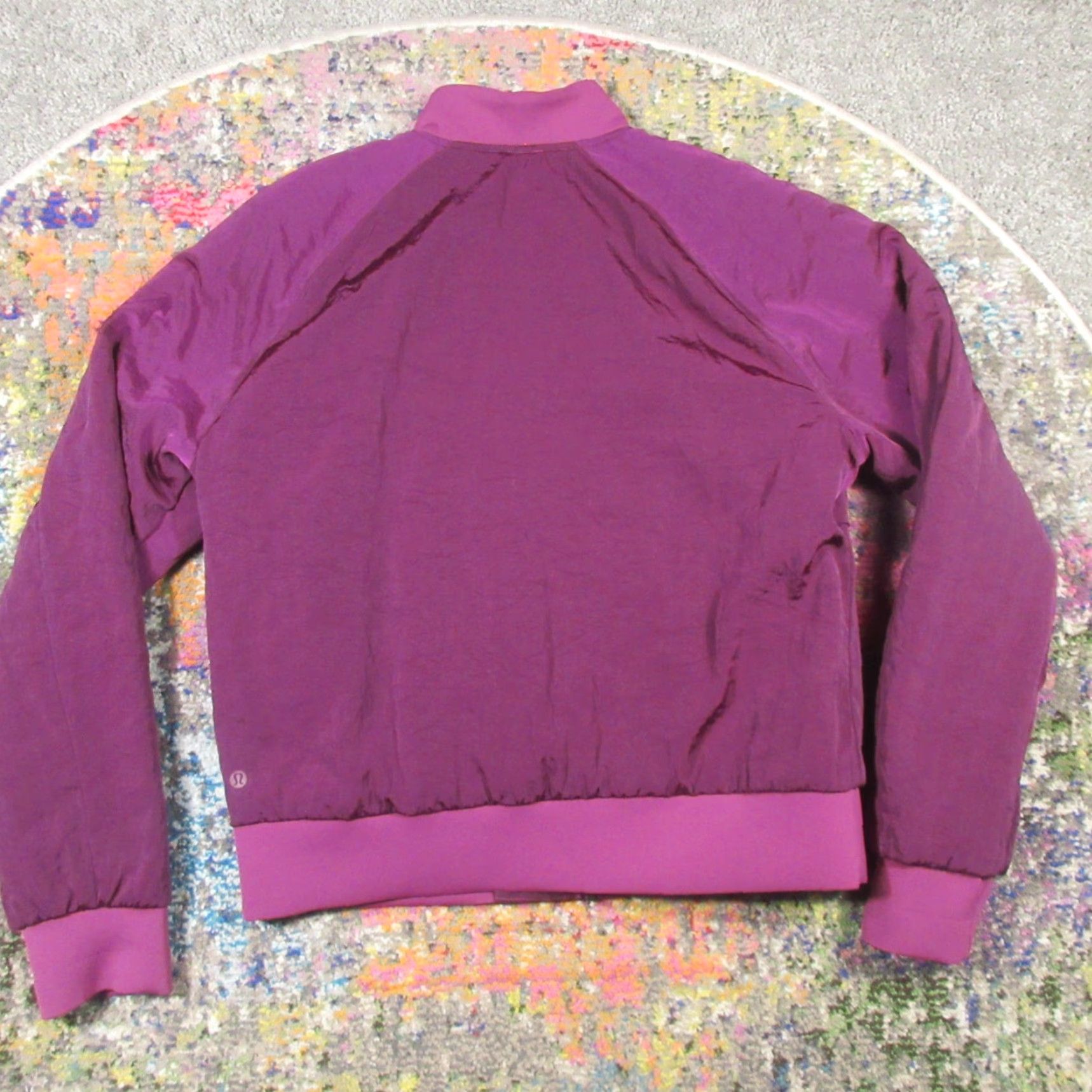 Lululemon Lululemon Puffer Jacket Womens L Magenta Reversible Shiny Blade Collar Primaloft Size L / US 10 / IT 46 - 4 Thumbnail