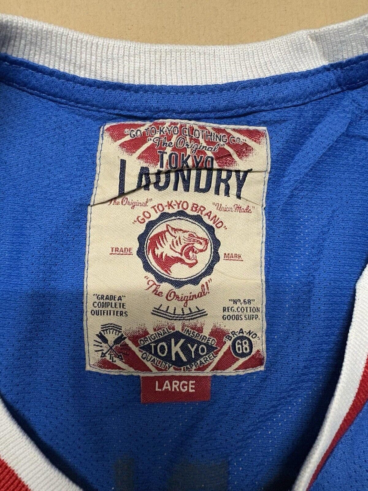 Designer TOKYO LAUNDRY TOKYO BULLS BLUE BASKETBALL VEST Large Size US L / EU 52-54 / 3 - 2 Thumbnail