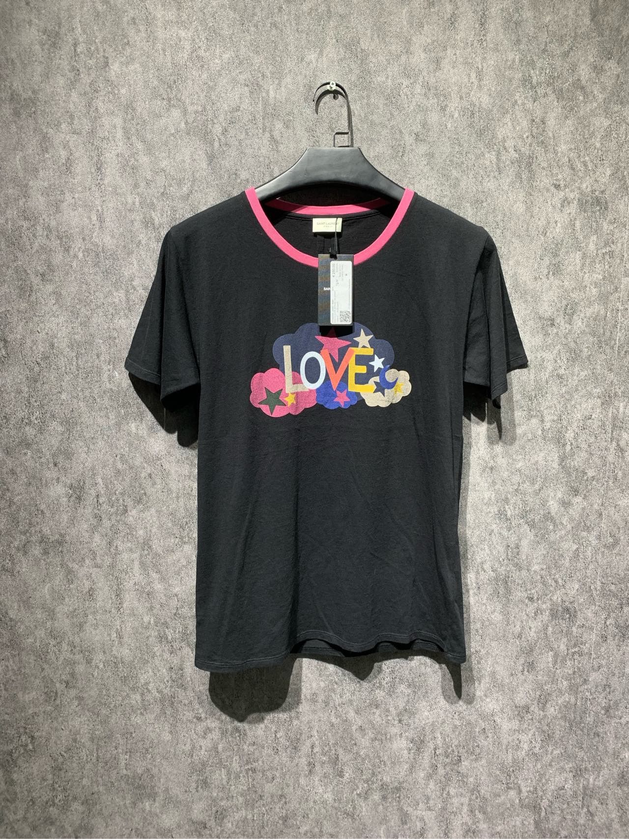 Saint Laurent Paris Saint laurent Chest love short sleeve 2501-Nextarrow Size M / US 6-8 / IT 42-44 - 1 Thumbnail