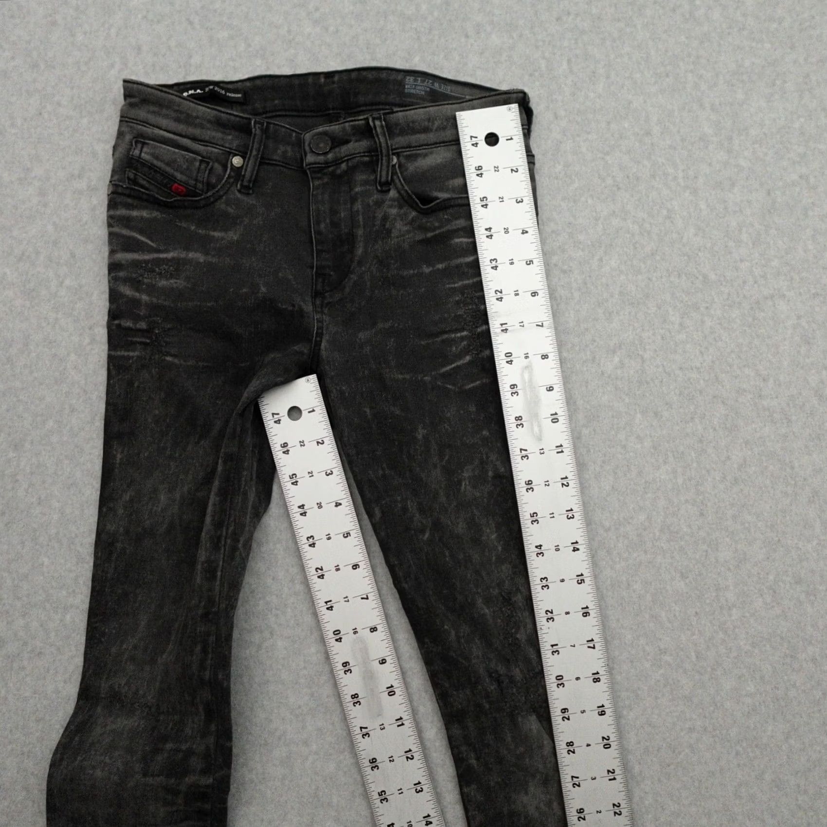Diesel Diesel Jeans Womens 27 F/W D.N.A. 2016 Skinzee Super Slim Skinny Size 27x30 - PRE-OWNED - Fit Size 27" / US 4 / IT 40 - 5 Thumbnail
