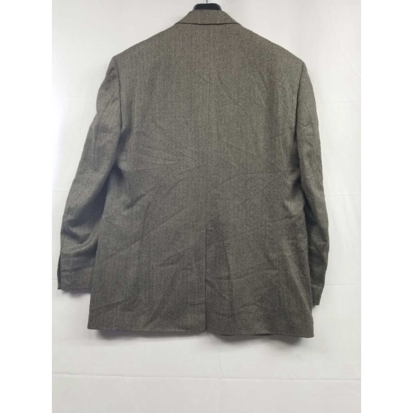 Ralph Lauren LAUREN RALPH LAUREN Sportcoat Blazer 44R Wool Beige Two-Button 2 Button Single-Breasted Regular Mens Wool Tweed Blazer Jacket Beige SPORTCOAT Size 44R - 2 Thumbnail