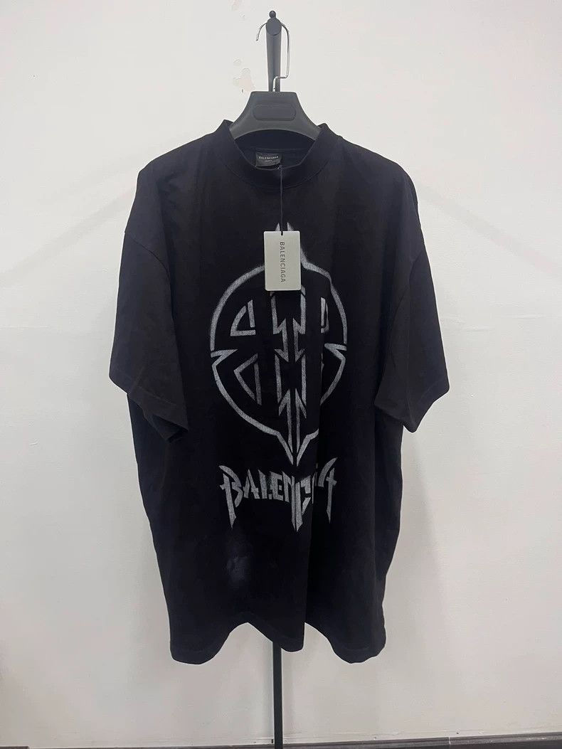 Balenciaga Balenciaga Mud Dirt Bitcoin Short Sleeve 2503-Nextarrow Size US L / EU 52-54 / 3 - 1 Thumbnail