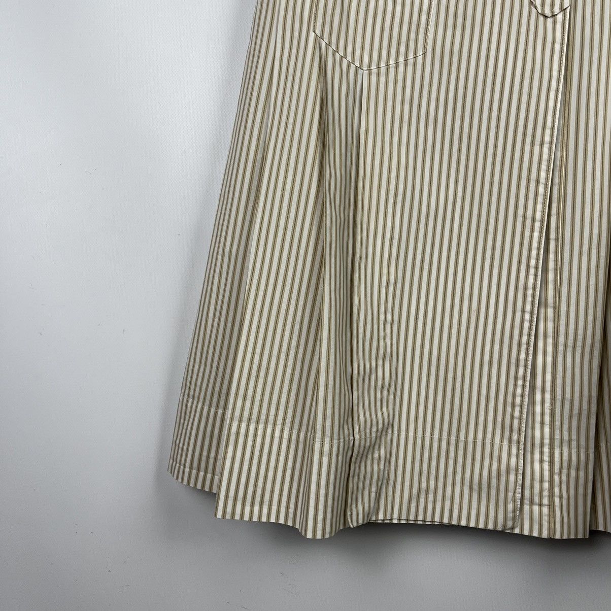 Dolce & Gabbana Ladies Dolce & Gabbana Y2K Stripped Midi Skirt Size 28" / US 6 / IT 42 - 4 Thumbnail