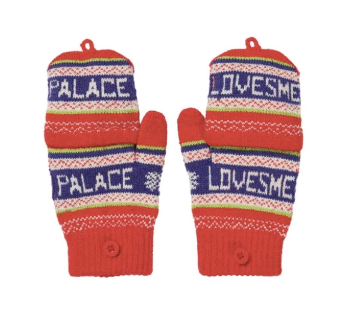 Other Palace Loves Me Knitted Gloves Color Multi Size ONE SIZE - 1 Thumbnail