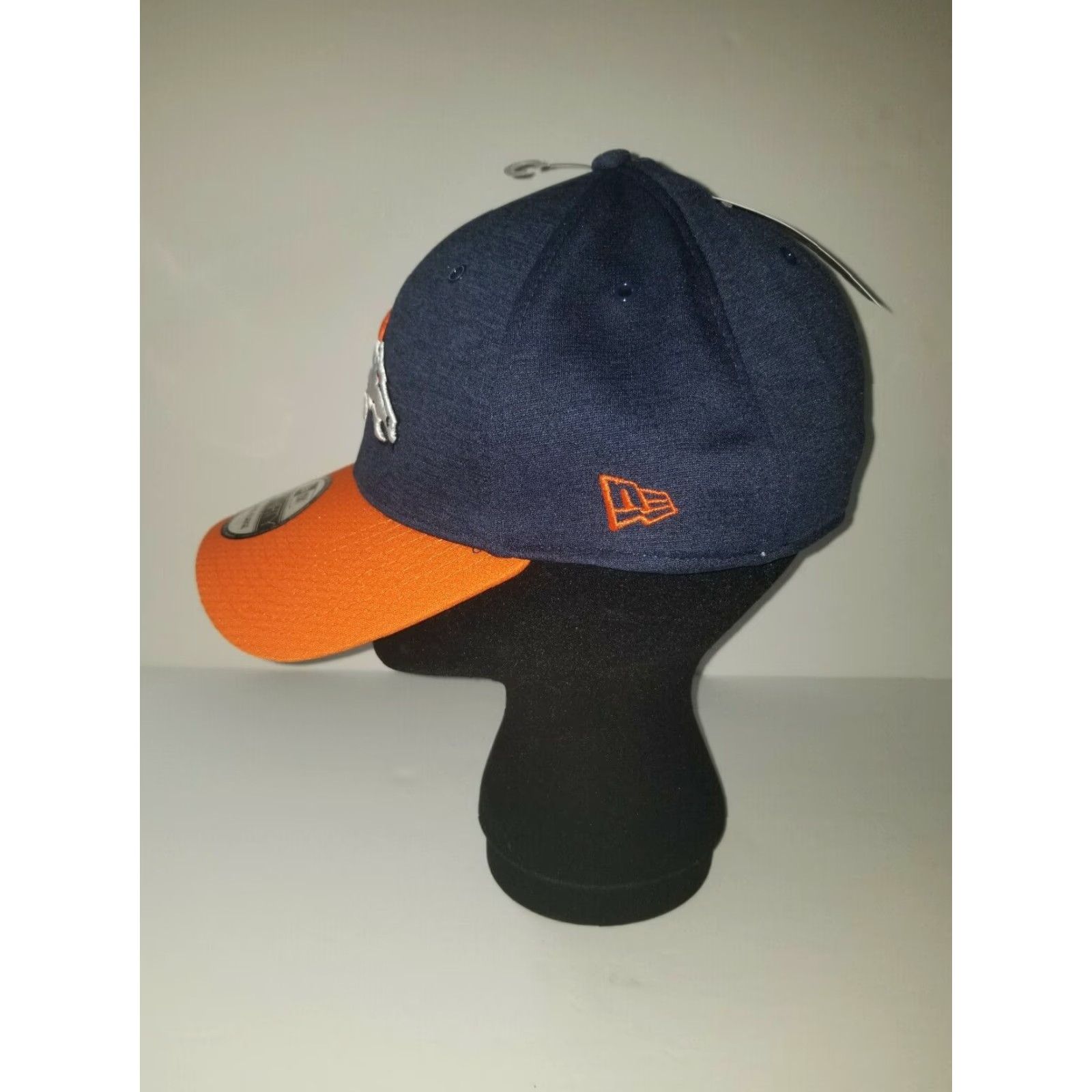 New Era VINTAGE Denver Broncos Hat Baseball Cap 39Thirty L XL Fitted Blue New Era Mens XL Size ONE SIZE - 4 Thumbnail