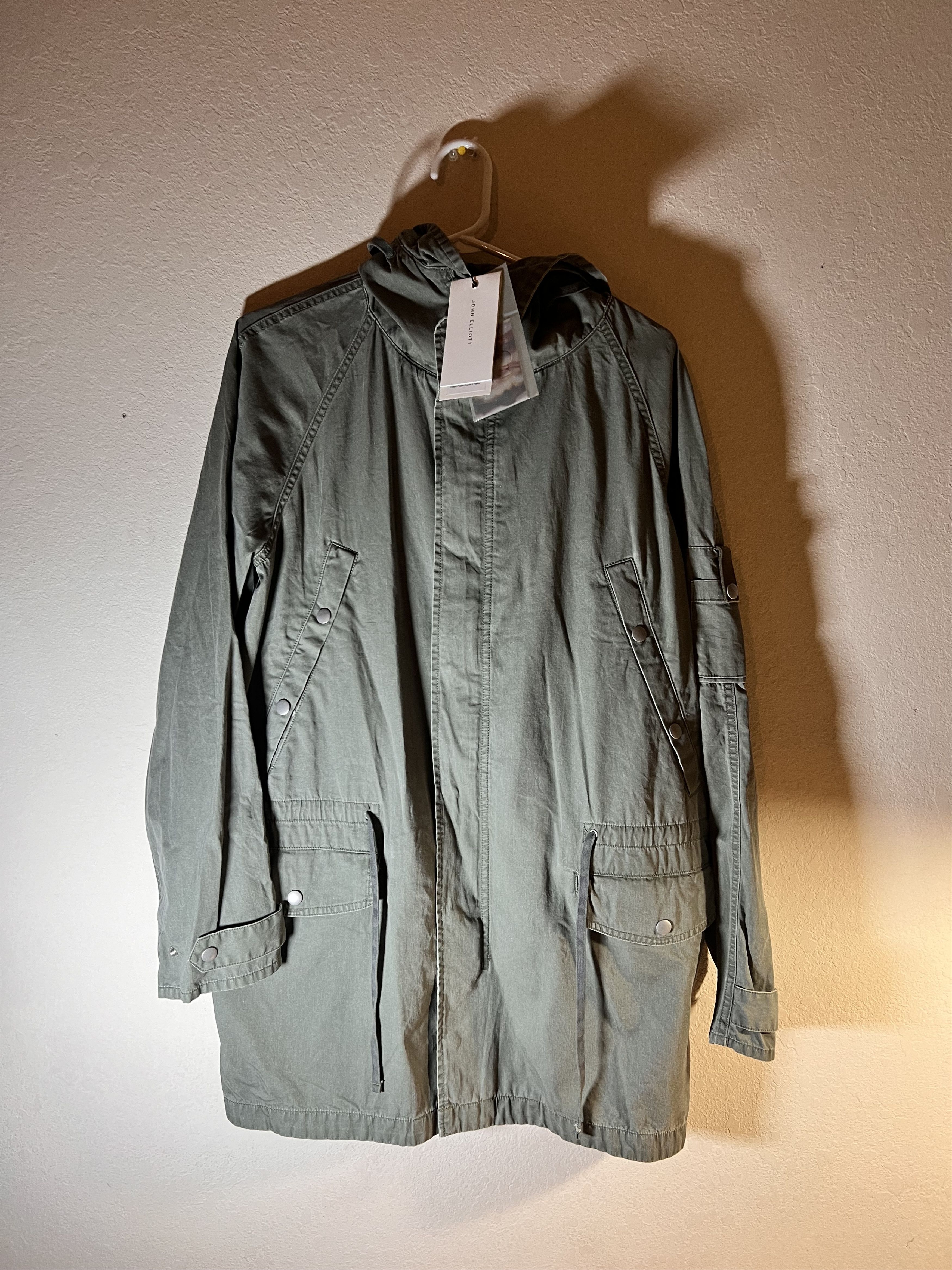 John Elliott JOHN ELLIOTT COTTON POPLIN FRAME II PARKA XS Size US XS / EU 42 / 0 - 2 Thumbnail
