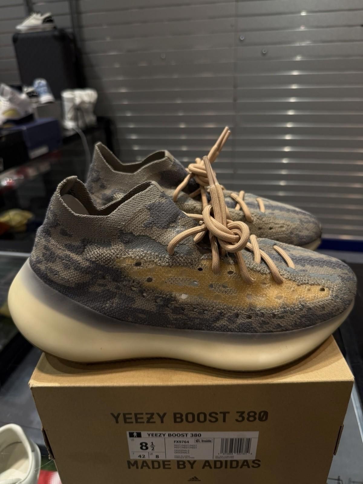 Adidas adidas Yeezy Boost 380 'Mist Non-Reflective' FX9764 8.5 Size US 8.5 / EU 41-42 - 1 Thumbnail