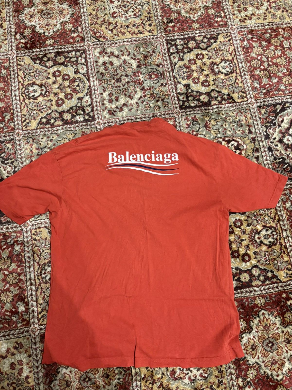 Balenciaga Balenciaga political campaign tee Size US S / EU 44-46 / 1 - 2 Thumbnail