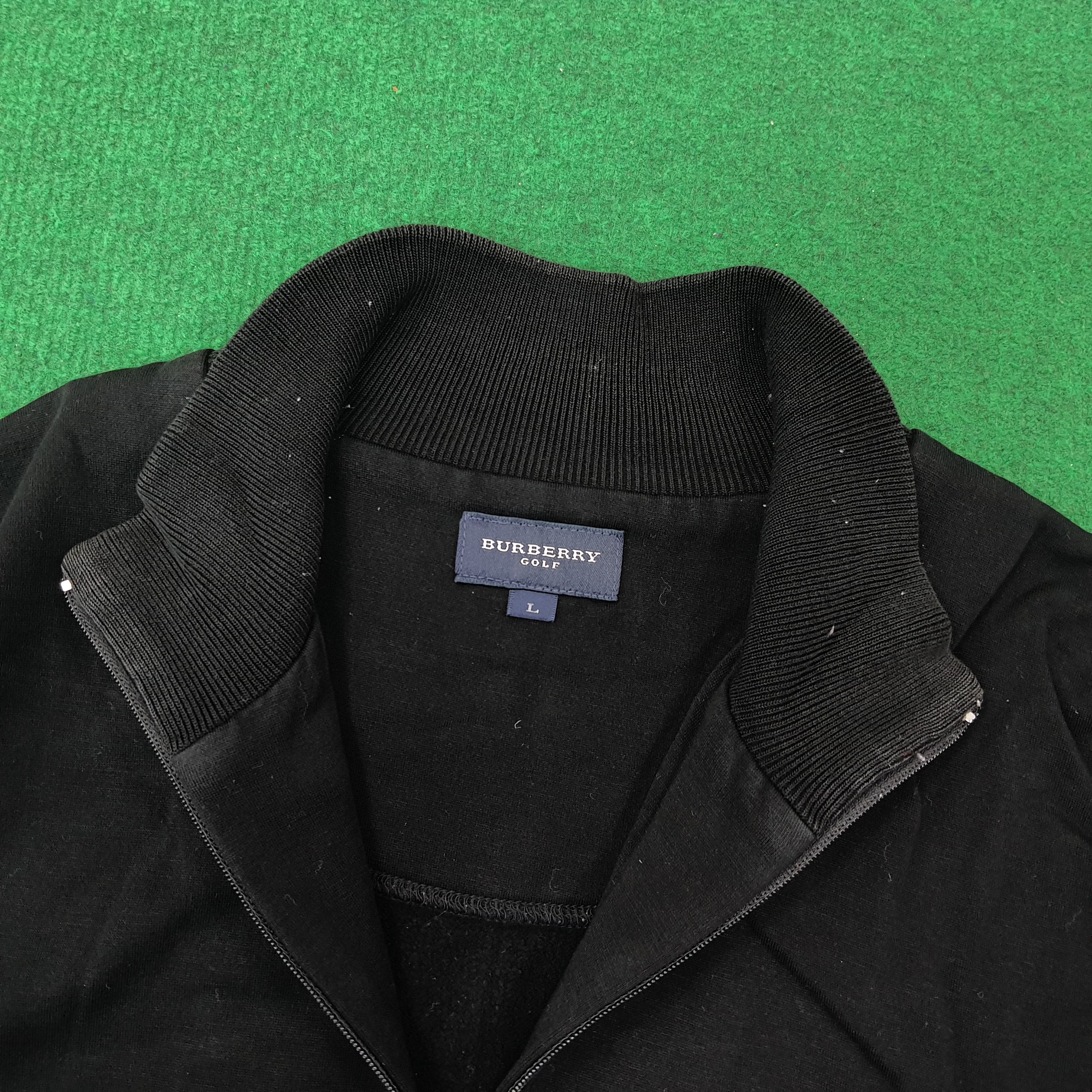 Burberry Vintage Burberry Custom Logo Half Zipper Sweatshirt C247N16 Size M / US 6-8 / IT 42-44 - 5 Thumbnail