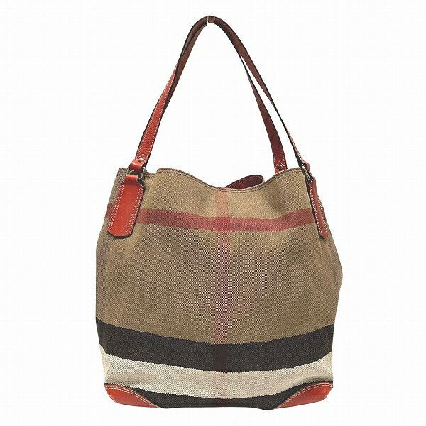 Burberry Burberry Check Canvas 2Way Bag Canvas Shoulder Bag, Women's