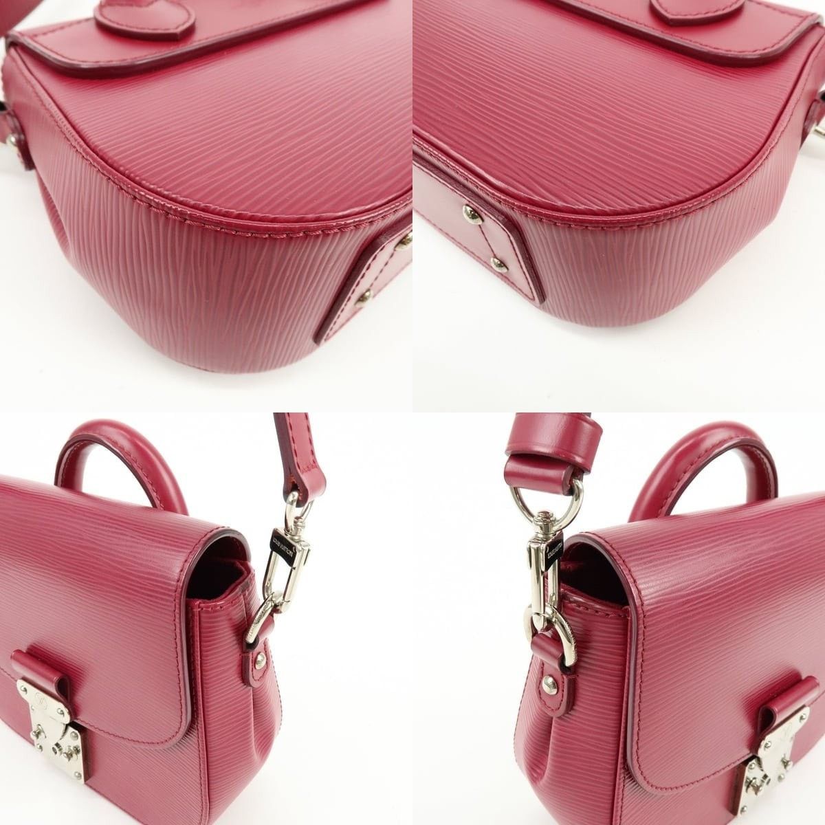 Louis Vuitton Louis Vuitton Epi Eden PM Shoulder Bag Leather Red Size ONE SIZE - 5 Thumbnail