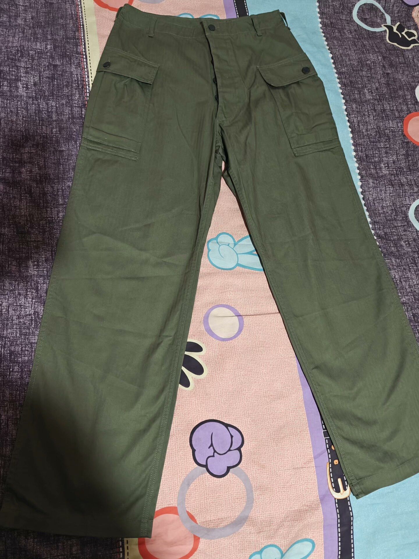 Vintage WWII Army Herringbone P43 Pants Size US 34 / EU 50 - 1 Thumbnail