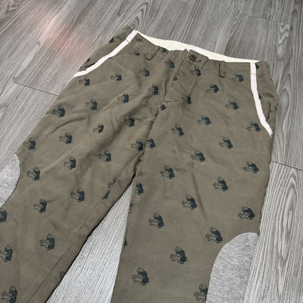 Ne-Net Ne-Net Embroidery Pants Size 33" - 2 Thumbnail