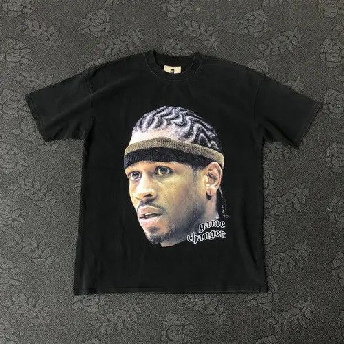 Japanese Brand Streetwear Basketball Graphic Oversized T-Shirt Size US XL / EU 56 / 4 - 1 Thumbnail