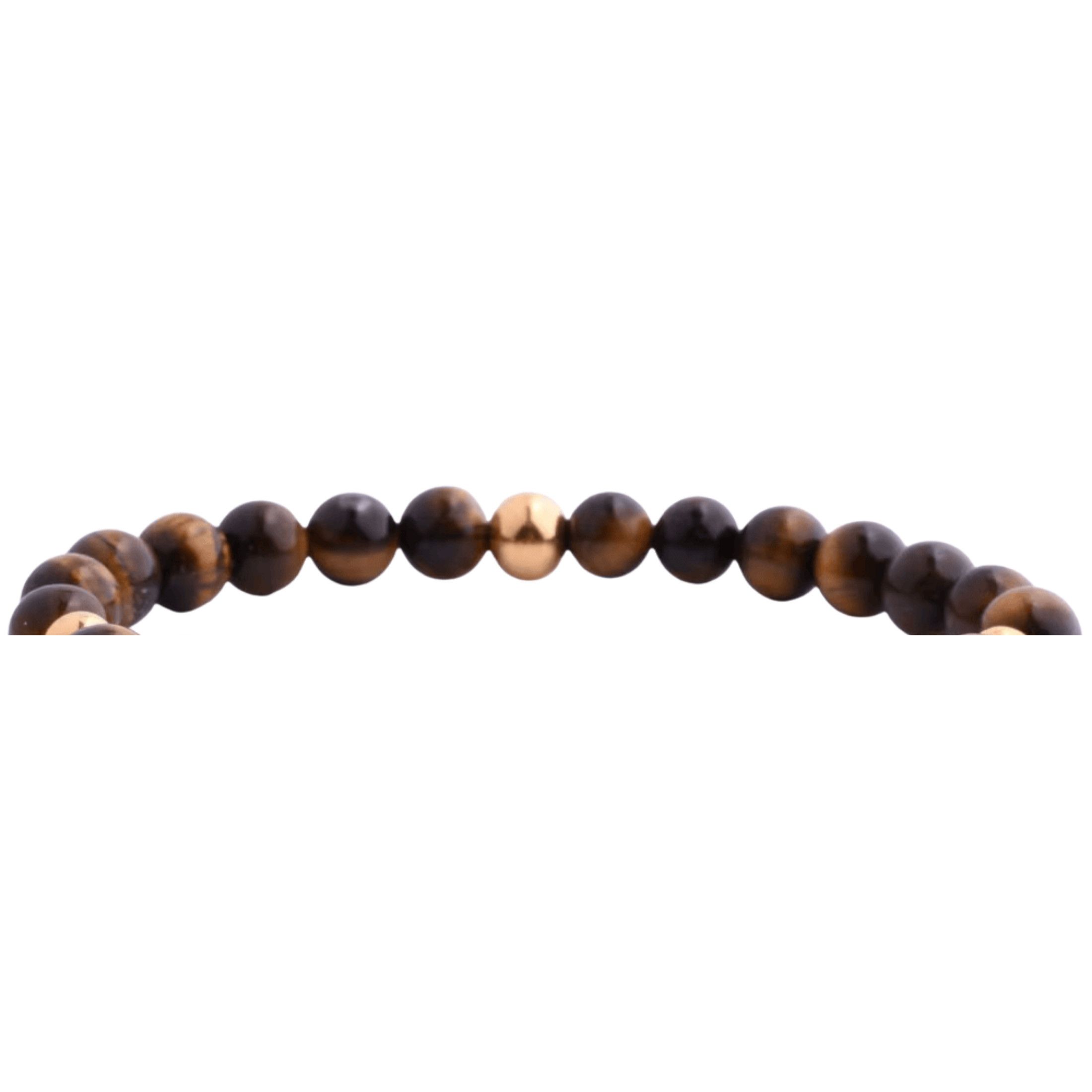 Other Natural Tiger Eye Skull Stretch Bracelet Size ONE SIZE - 2 Thumbnail