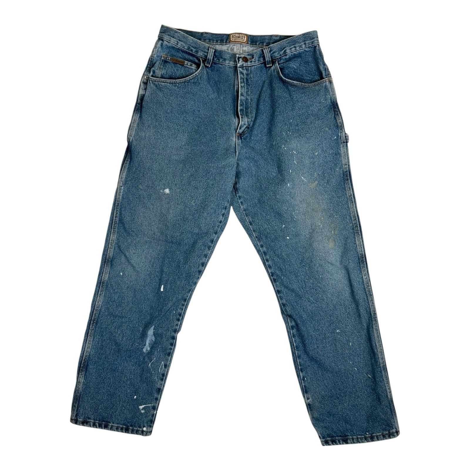 Other C.E. Schmidt Jeans Men 34x30 Blue Denim Carpenter Straight W Size US 34 / EU 50 - 1 Thumbnail