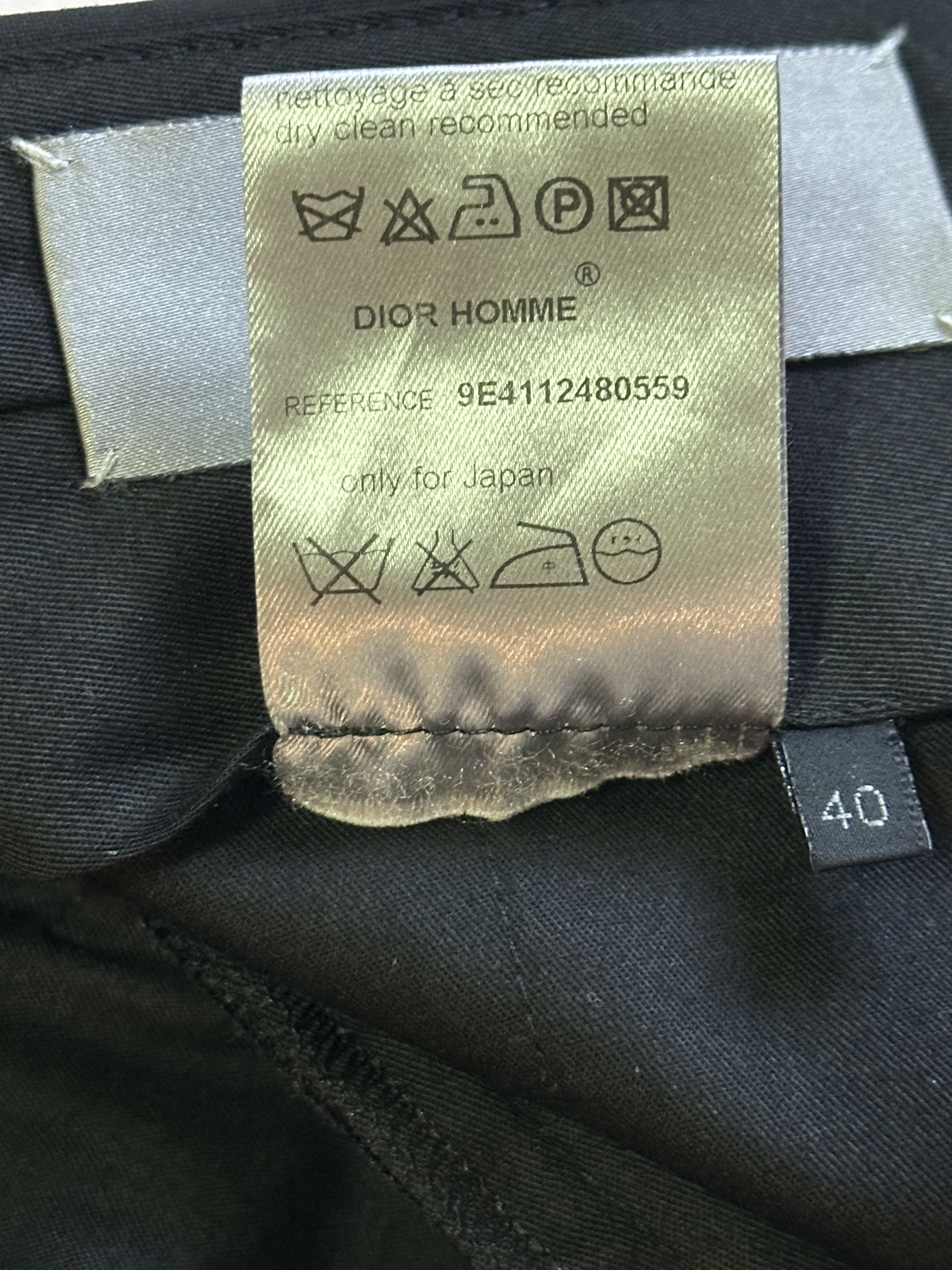 Dior [FINAL PRICE] DIOR HOMME Wool Pants Size US 30 / EU 46 - 9 Thumbnail
