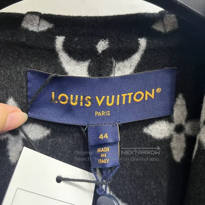 Louis Vuitton Louis Vuitton Black Double Breasted Lace Up Hooded Casual Size M / US 6-8 / IT 42-44 - 3 Thumbnail