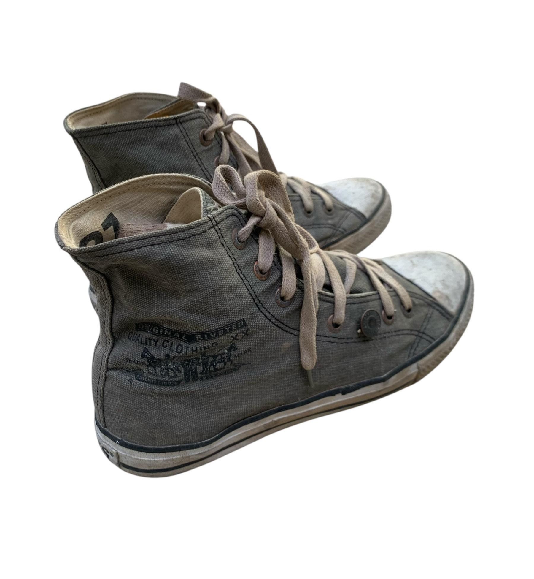 Levi's × Vintage Vintage Levi's Strauss Grey Top Trainers Size US 9 / EU 42 - 4 Thumbnail