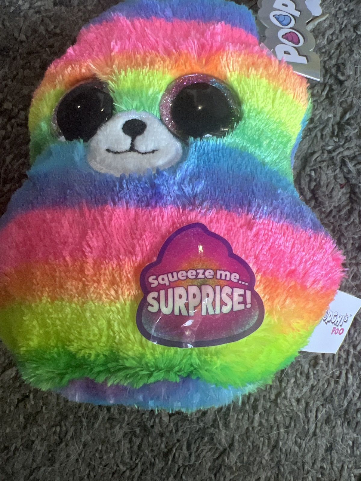 Hypebeast 2020 Poopchi’s Poo Rainbow Plush Size ONE SIZE - 2 Thumbnail