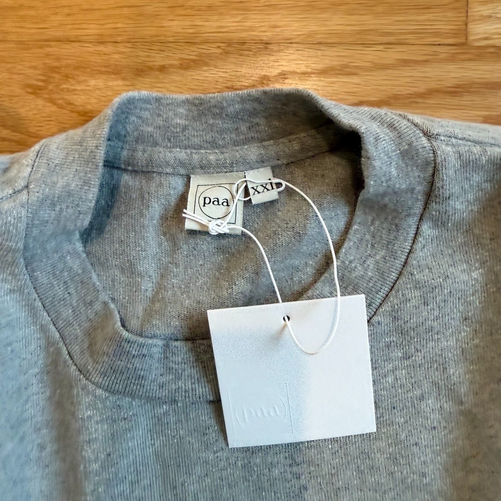 Paa House of Paa Long Heavyweight Sleeve Tee Two Heather Grey Size US XXL / EU 58 / 5 - 6 Thumbnail