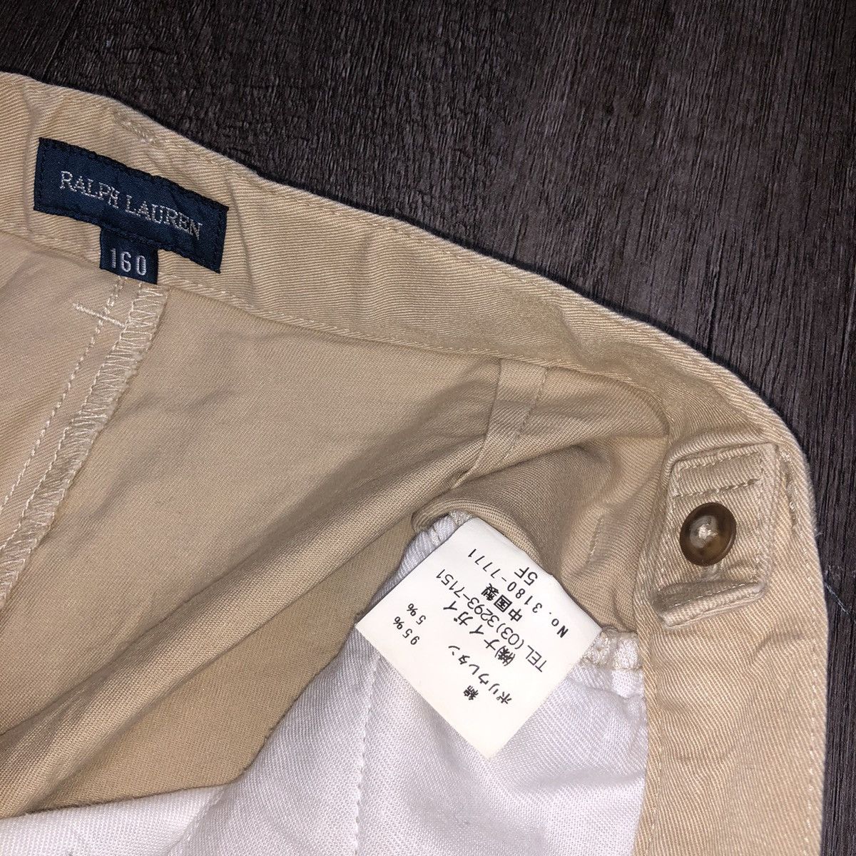 Polo Ralph Lauren × Ralph Lauren × Vintage Vintage Polo Ralph Lauren Smart Casual Pant Size US 28 / EU 44 - 10 Thumbnail