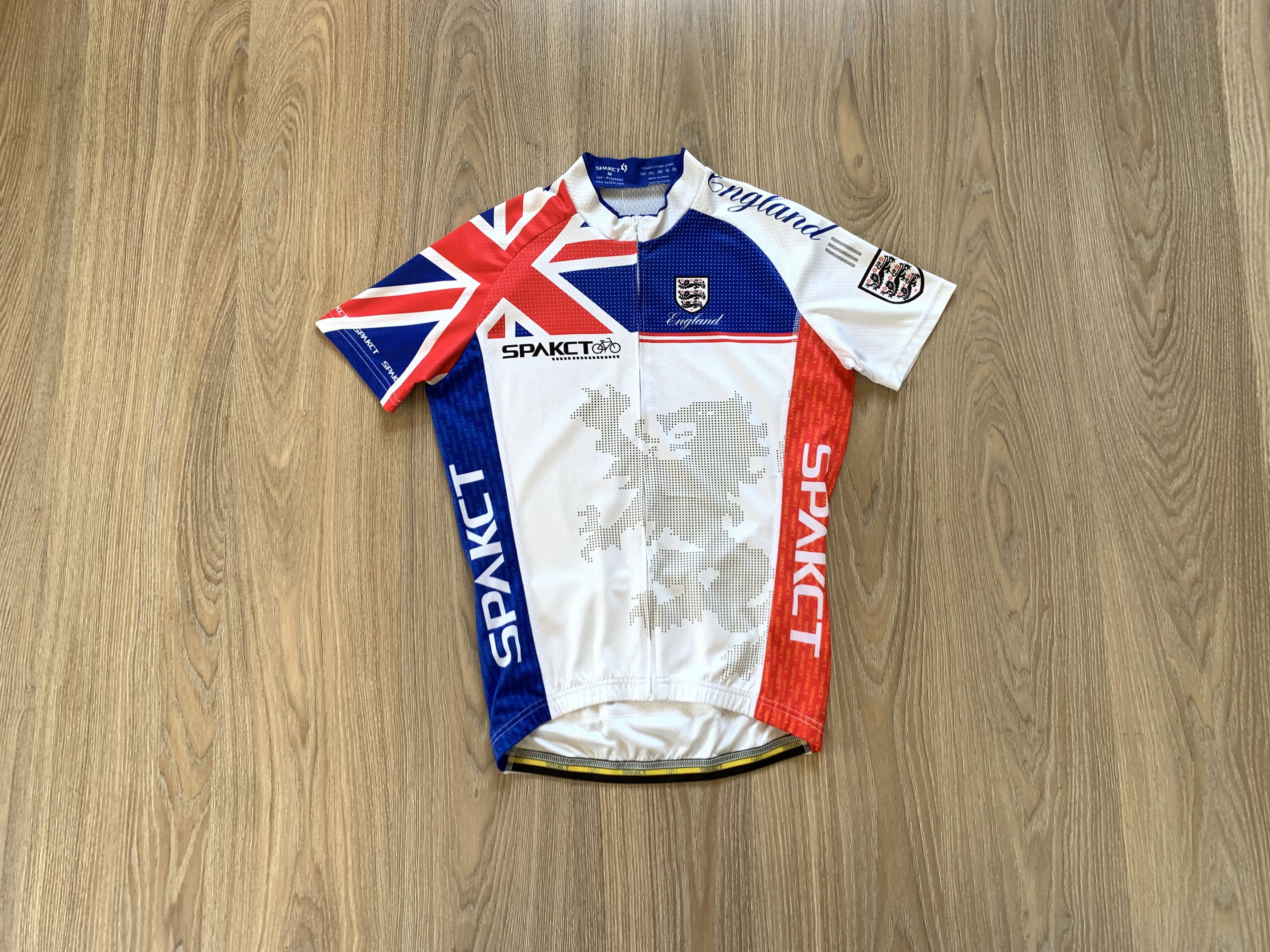 Bicycle × Vintage Spakct Short Sleeve Cycling Jersey Size US M / EU 48-50 / 2 - 1 Thumbnail